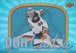 2024-25 Upper Deck Ooh La La John Gibson #OLL-11 card