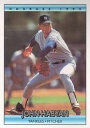 1992 Donruss Base Set John Habyan #32 card