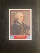2025 Topps Heritage Notable Americans John Hancock #NS-9 card