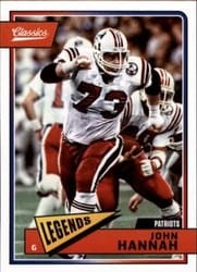 2018 Panini Classics Base Set John Hannah #197 card