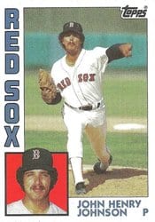 1984 Topps Base Set John Henry Johnson #419 card