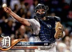 2018 Topps Update Base Set John Hicks #US139 card