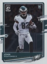 2020 Donruss Optic Base Set John Hightower IV #128 card