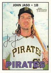 2016 Topps Heritage Base Set John Jaso #570 card