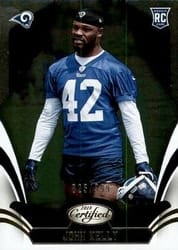 2018 Panini Certified Base Set John Kelly #149 card
