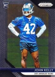 2018 Panini Prizm Base Set John Kelly #282 card