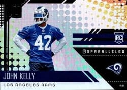 2018 Panini Unparalleled Base Set John Kelly #219 card