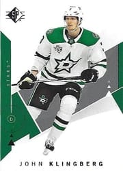 2018-19 SP Base Set John Klingberg #18 card