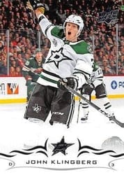 2018-19 Upper Deck Base Set John Klingberg #59 card