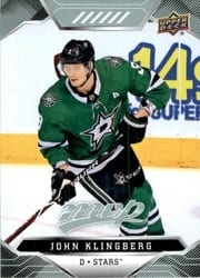 2019-20 Upper Deck MVP Base Set John Klingberg #71 card