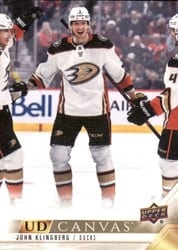 2022-23 Upper Deck UD Canvas John Klingberg #C274 card