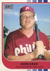2021 Topps Archives Snapshots Base Set John Kruk #15 card