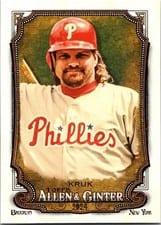 2024 Topps Allen & Ginter Base Set John Kruk #346 card