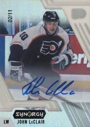 2020-21 Upper Deck Synergy Base Set John LeClair #69 card