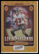2024 Panini Prestige Living Legends John Lynch #LL-JLH card