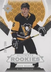 2019-20 Upper Deck Ultimate Collection Base Set John Marino #149 card