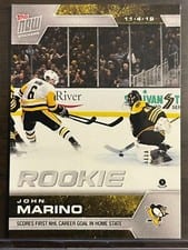 2019 Topps Now NHL Stickers John Marino #43 card