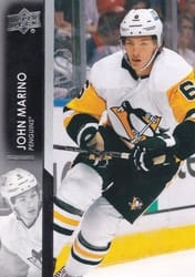 2021-22 Upper Deck Base Set John Marino #390 card