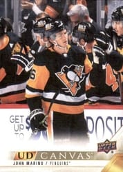 2022-23 Upper Deck UD Canvas John Marino #C62 card