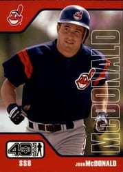 2002 Upper Deck 40-Man Base Set John McDonald #162 card