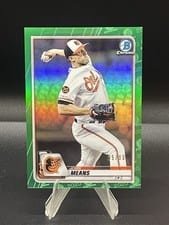 2020 Bowman Chrome John Means #12 card
