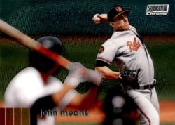 2020 Stadium Club Chrome Base Set John Means #31 card