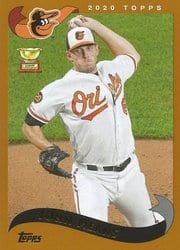 2020 Topps Archives Base Set John Means #221 card