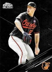 2020 Topps Chrome Black Base Set John Means #79 card