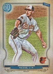 2020 Topps Gypsy Queen Base Set John Means #14 card