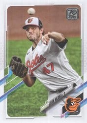 2021 Topps Base Set John Means #272 card