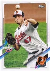 2021 Topps Opening Day Base Set John Means #46 card