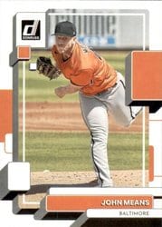 2022 Donruss Base Set John Means #128 card