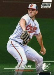 2022 Stadium Club Chrome Base Set John Means #235 card