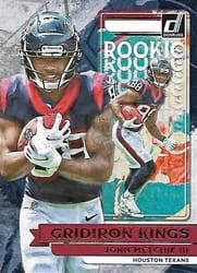 2022 Donruss Rookie Gridiron Kings John Metchie III #RGK-13 card