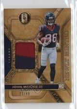 2022 Panini Gold Standard Newly Minted Memorabilia John Metchie III #NMM-JME card