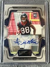 2022 Panini Playbook Signatures John Metchie III #117 card