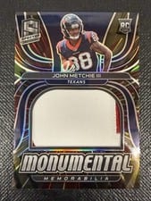 2022 Panini Spectra Monumental Memorabilia John Metchie III #MME-JME card