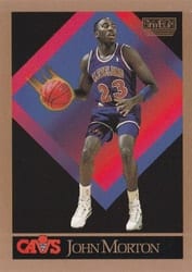 1990-91 SkyBox Base Set John Morton #54 card