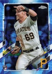 2021 Topps Chrome Update Sapphire Edition Base Set John Nogowski #US310 card