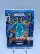 2026 Panini Prizm Monopoly FIFA World Cup John Obi Mikel Sparkle Pink #81 card