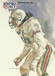 1991 Pro Set Base Set John Offerdahl #422 card