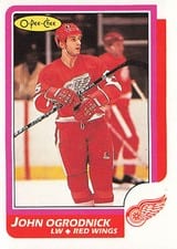 1986 O-Pee-Chee John Ogrodnick #87 card