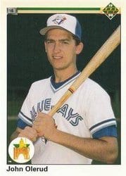 1990 Upper Deck Base Set John Olerud #56 card