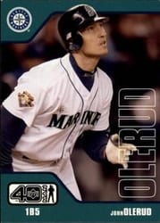 2002 Upper Deck 40-Man Base Set John Olerud #181 card