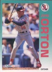 1992 Fleer Base Set John Orton #65 card