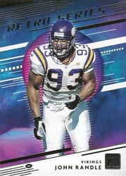 2020 Donruss Retro Series John Randle #RS-JOR card