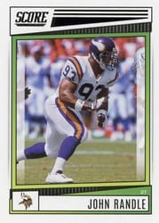 2022 Score Base Set John Randle #112 card