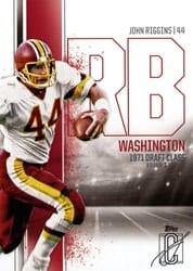 2024 Topps Signature Class Base Set John Riggins #60 card