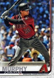 2019 Topps Update Base Set John Ryan Murphy #US186 card
