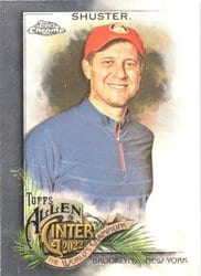 2022 Topps Allen & Ginter Chrome Base Set John Shuster #214 card